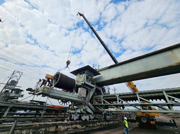 Cable reel upgrade — Reclaimer 3